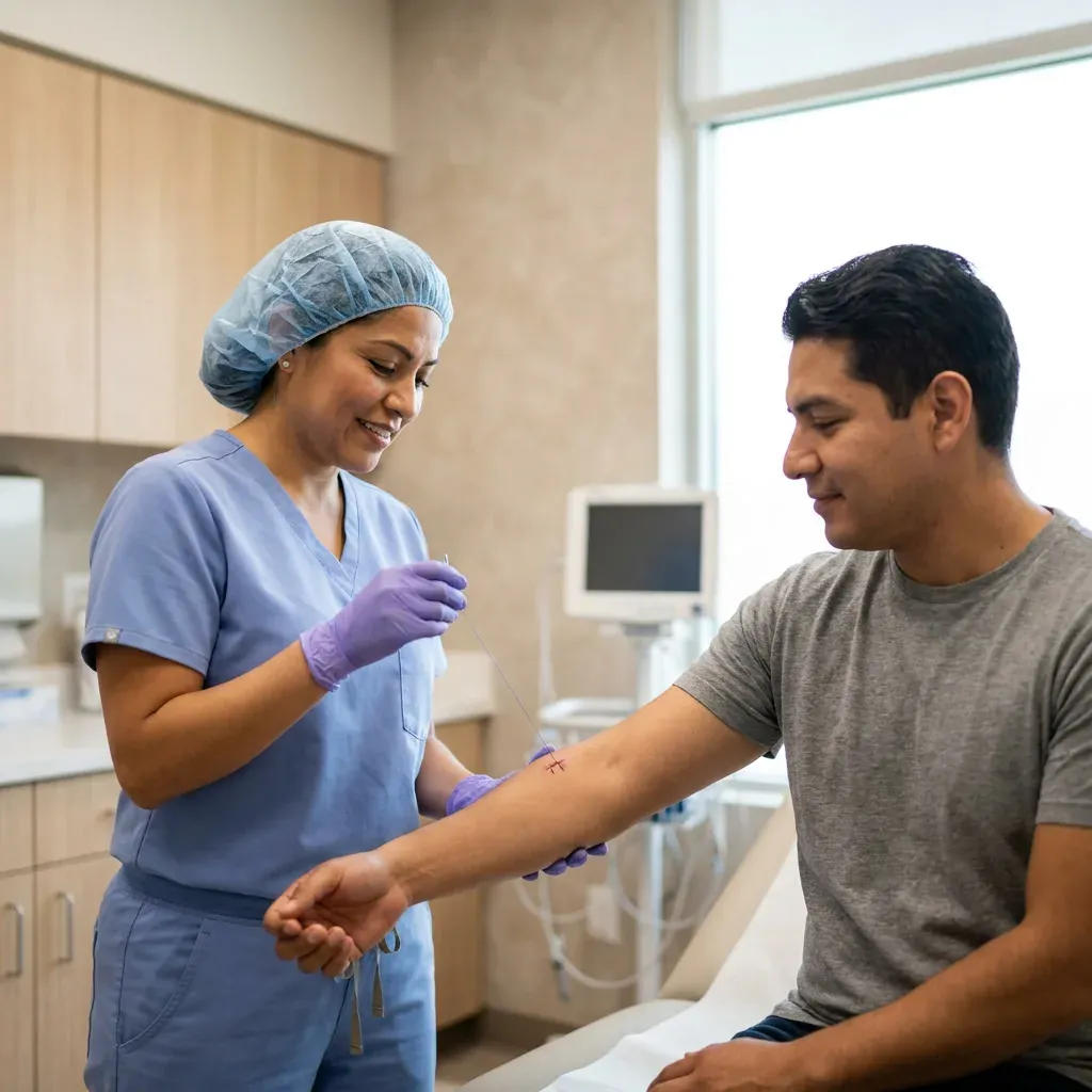 Wound Suturing - Servicio médico Clínica Hispana Airline Houston TX